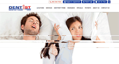 Desktop Screenshot of dentfirst.com